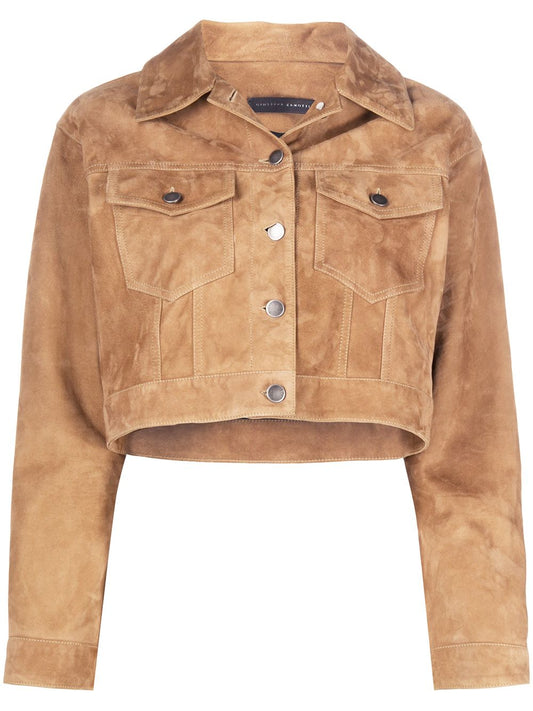 OVELA Women Leather Jacket