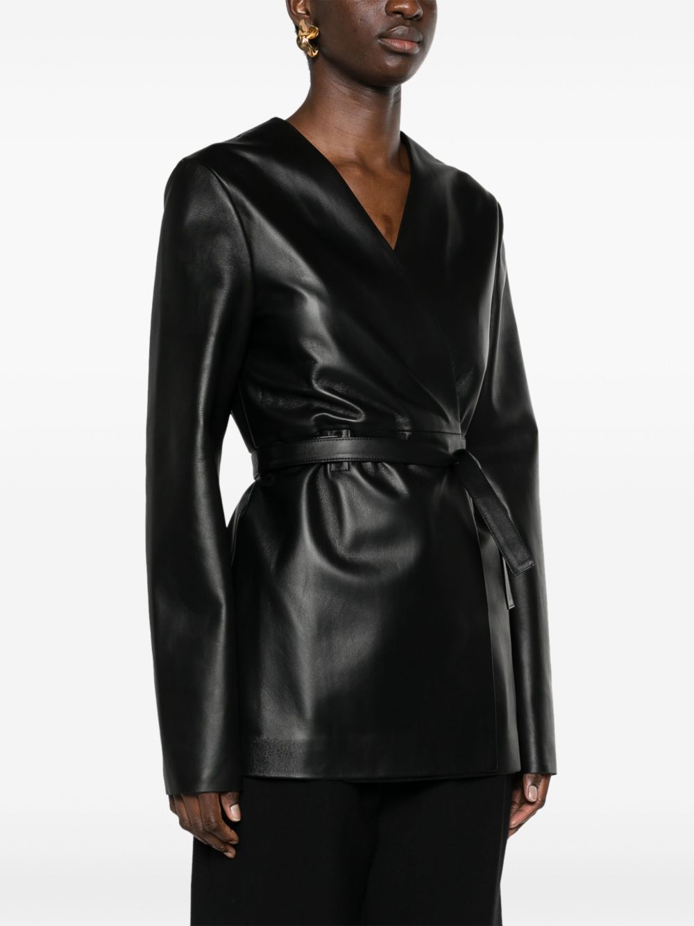 ROSELLE Women Leather Coat