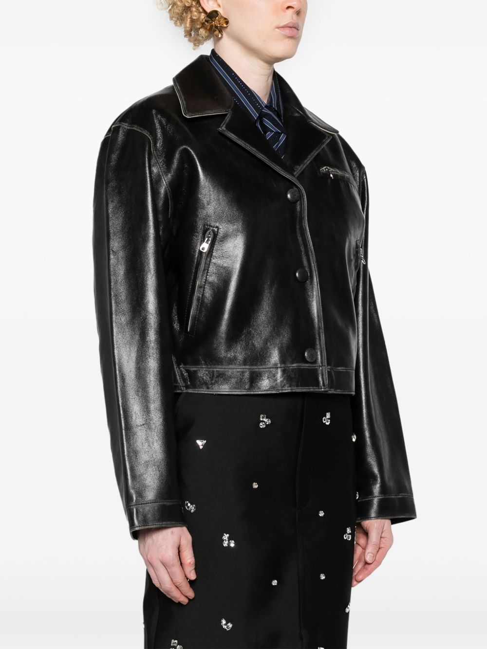 COSSIMA Women Leather Jacket