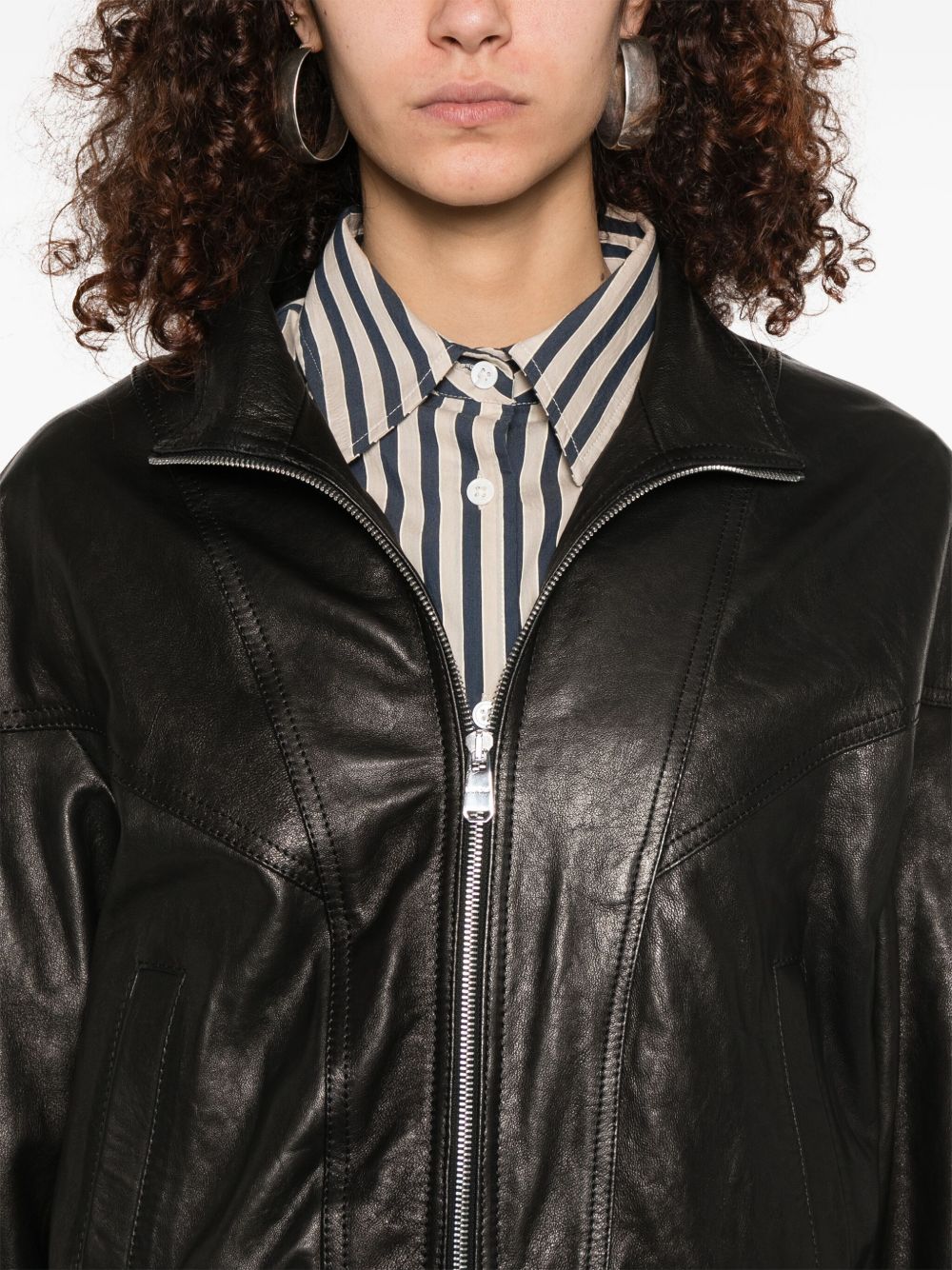 KAELIS Women Leather Jacket