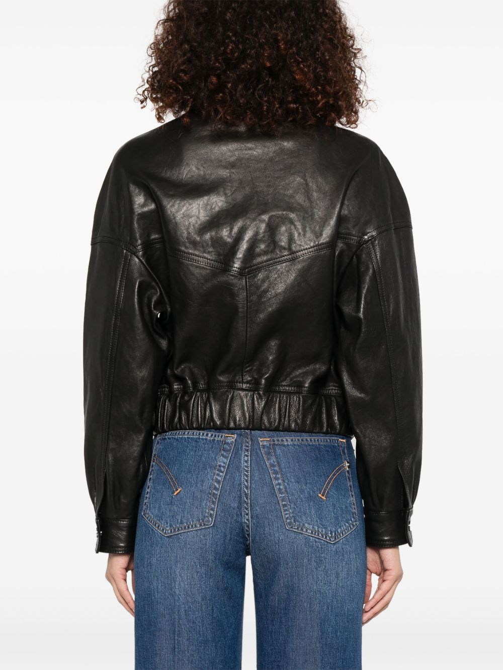 KAELIS Women Leather Jacket