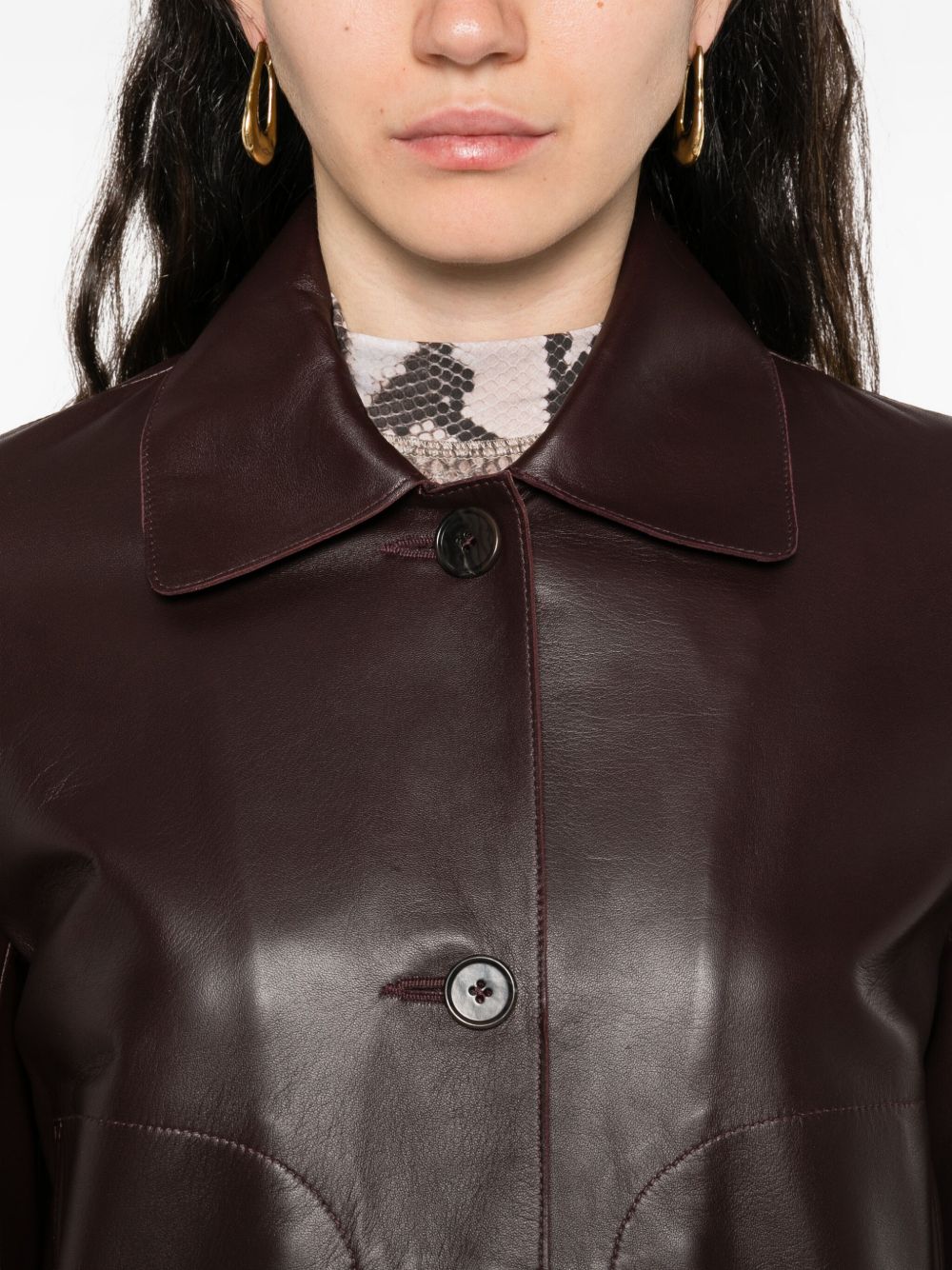 AURELLIA Women Leather Jacket