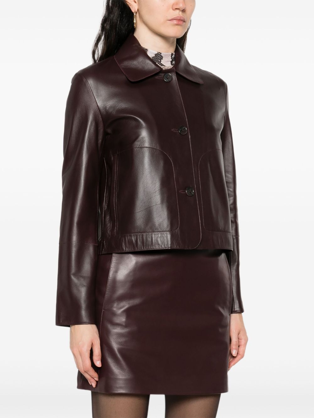 AURELLIA Women Leather Jacket