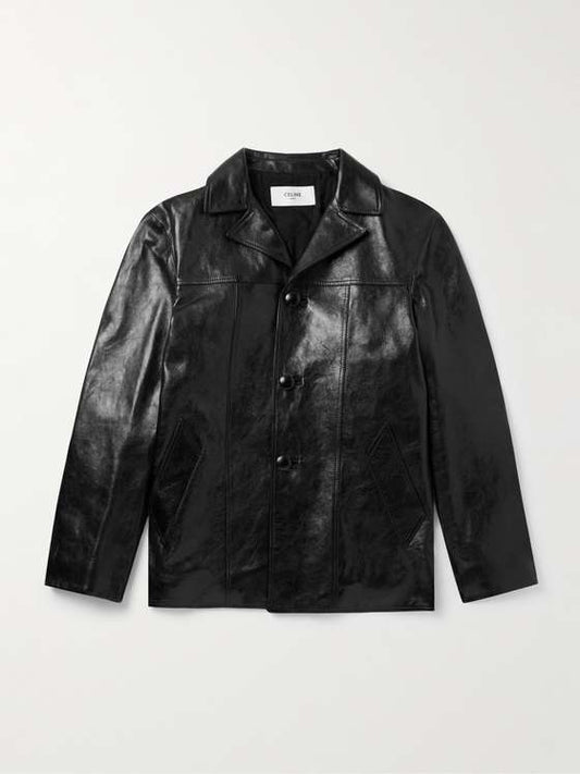 RIVALDO Men Leather Jacket