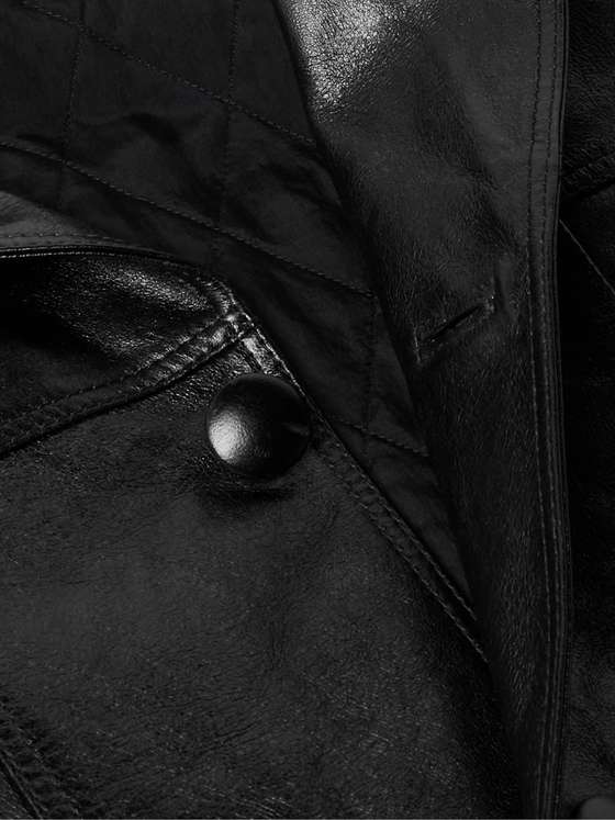 RIVALDO Men Leather Jacket