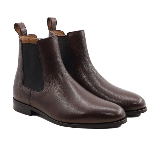 CALEN - Men Grained Chelsea Boot