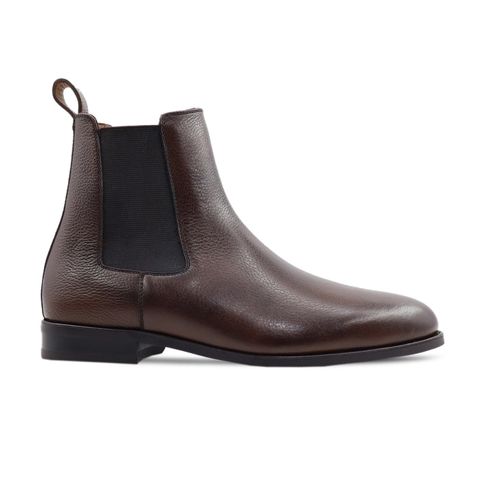 CALEN - Men Grained Chelsea Boot