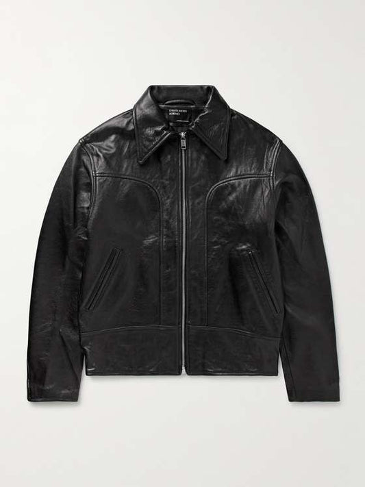 CAMARO Men Leather Jacket
