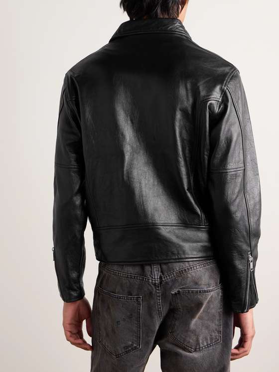 CAMARO Men Leather Jacket