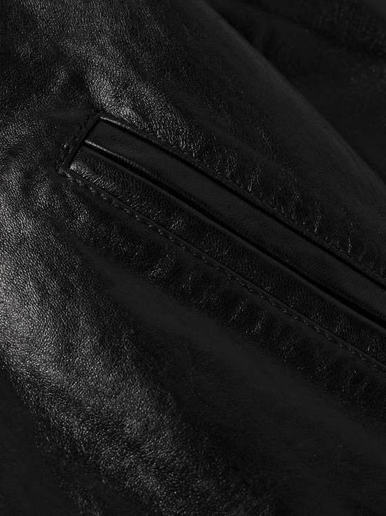 CAMARO Men Leather Jacket