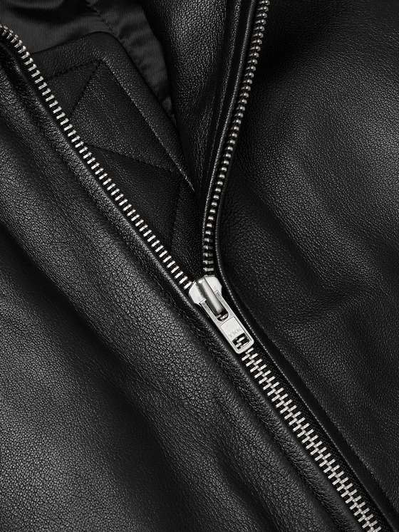 AGOLDE Men Leather Jacket