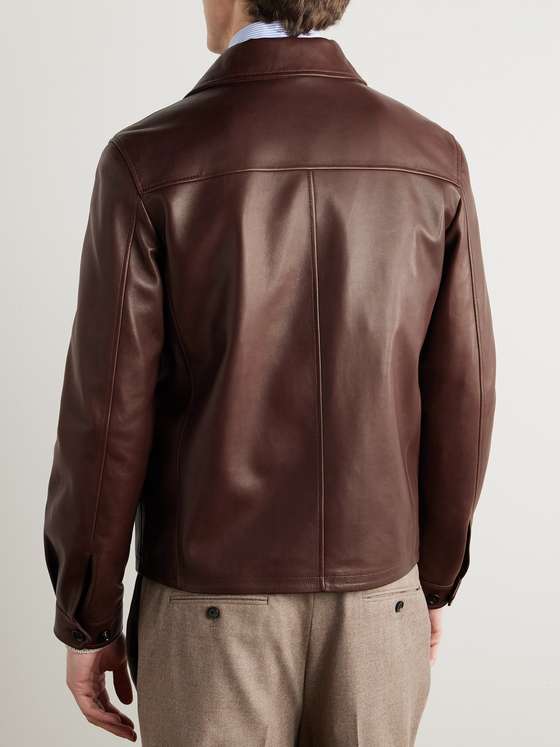 EMILIO Men Leather Jacket