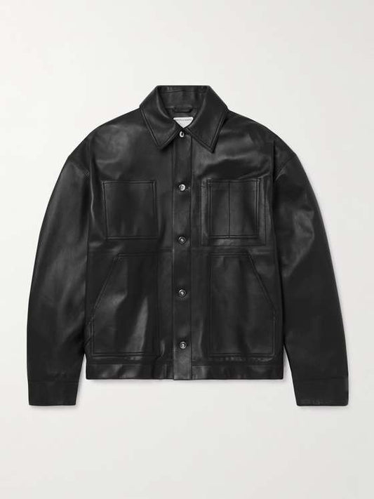 BOVENE Men Leather Jacket