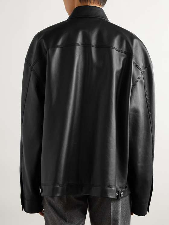 BOVENE Men Leather Jacket