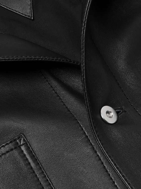 BOVENE Men Leather Jacket