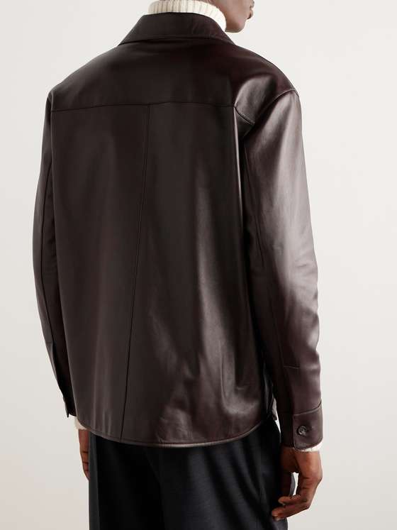 KAMBURG Men Leather Jacket