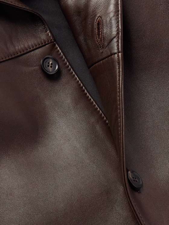 KAMBURG Men Leather Jacket