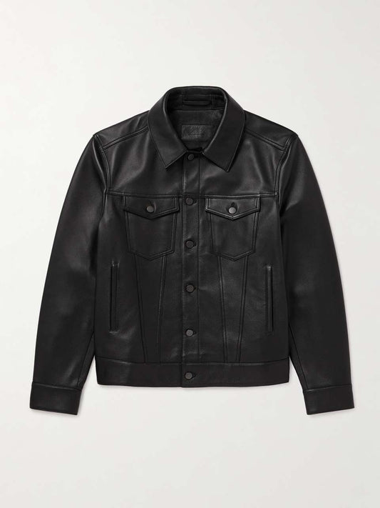 COTTBUS Men Leather Jacket