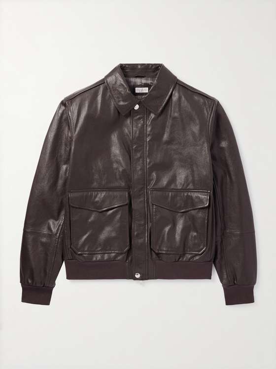 DARVISS Men Leather Jacket