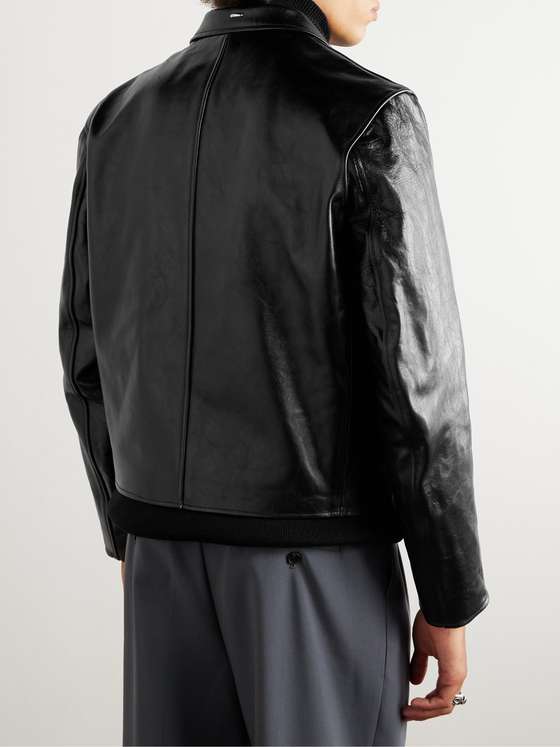 DODGE Men Leather Jacket