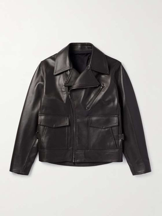 SLÒNNA Men Leather Jacket