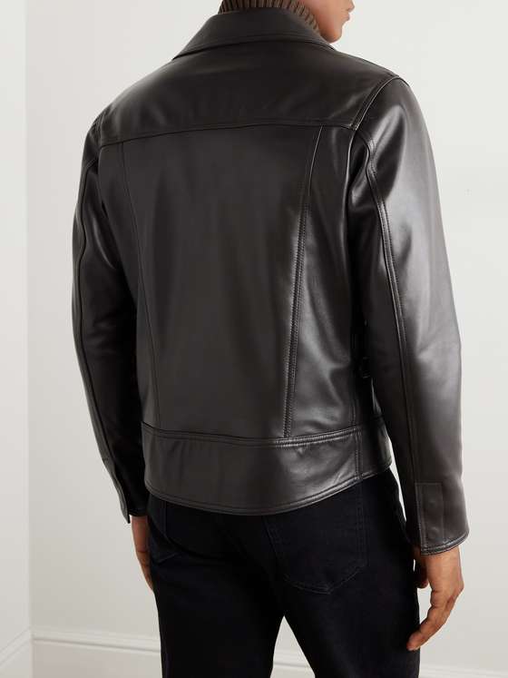 SLÒNNA Men Leather Jacket