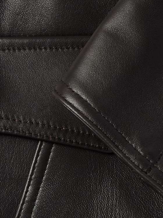 SLÒNNA Men Leather Jacket