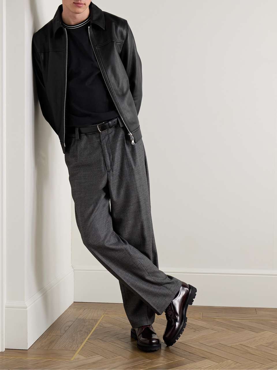 FULL-GRAIN Men Leather Jacket