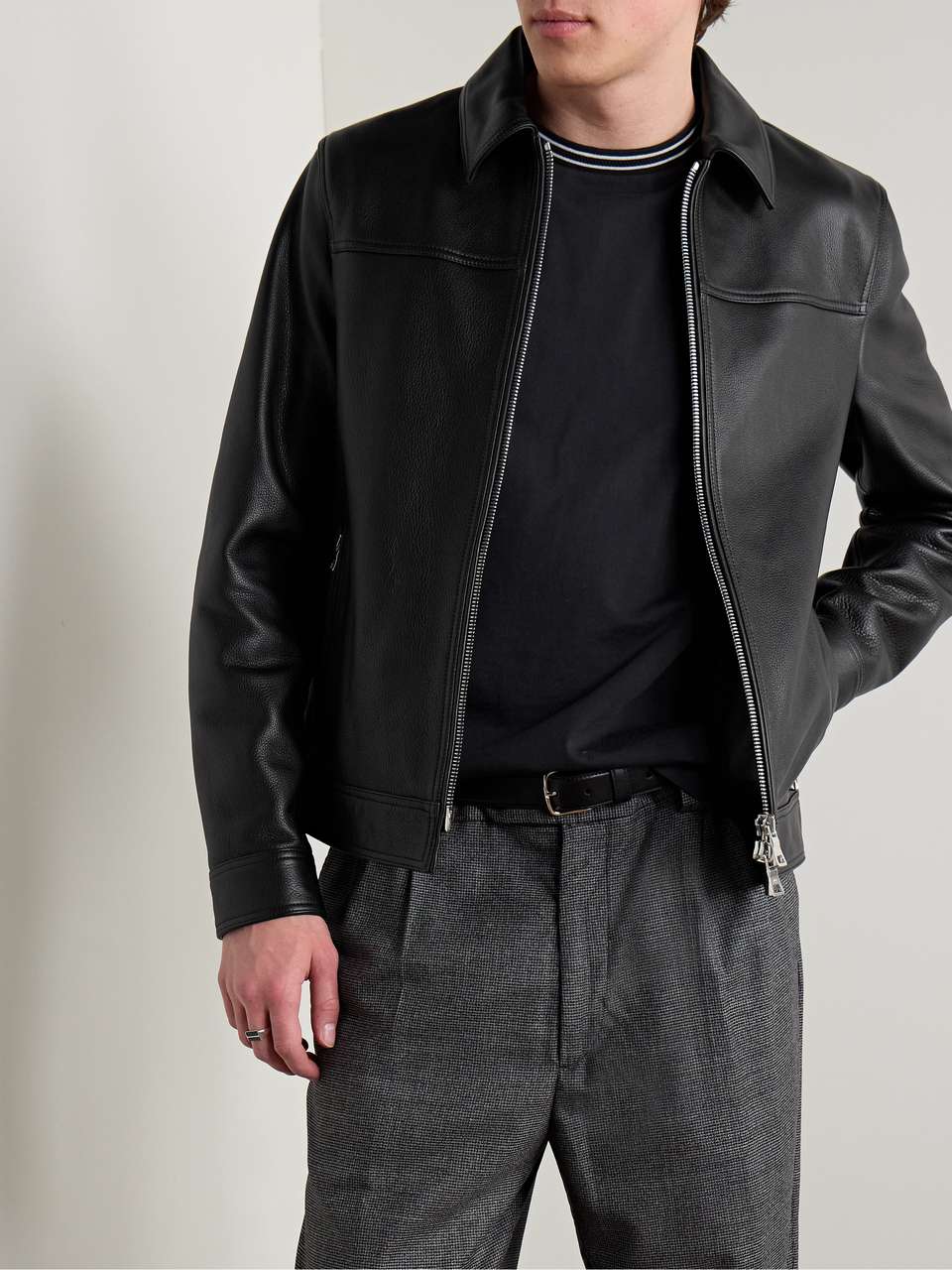 FULL-GRAIN Men Leather Jacket