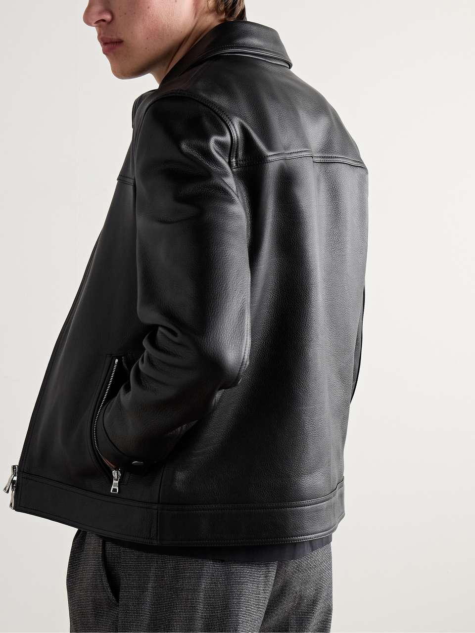 FULL-GRAIN Men Leather Jacket