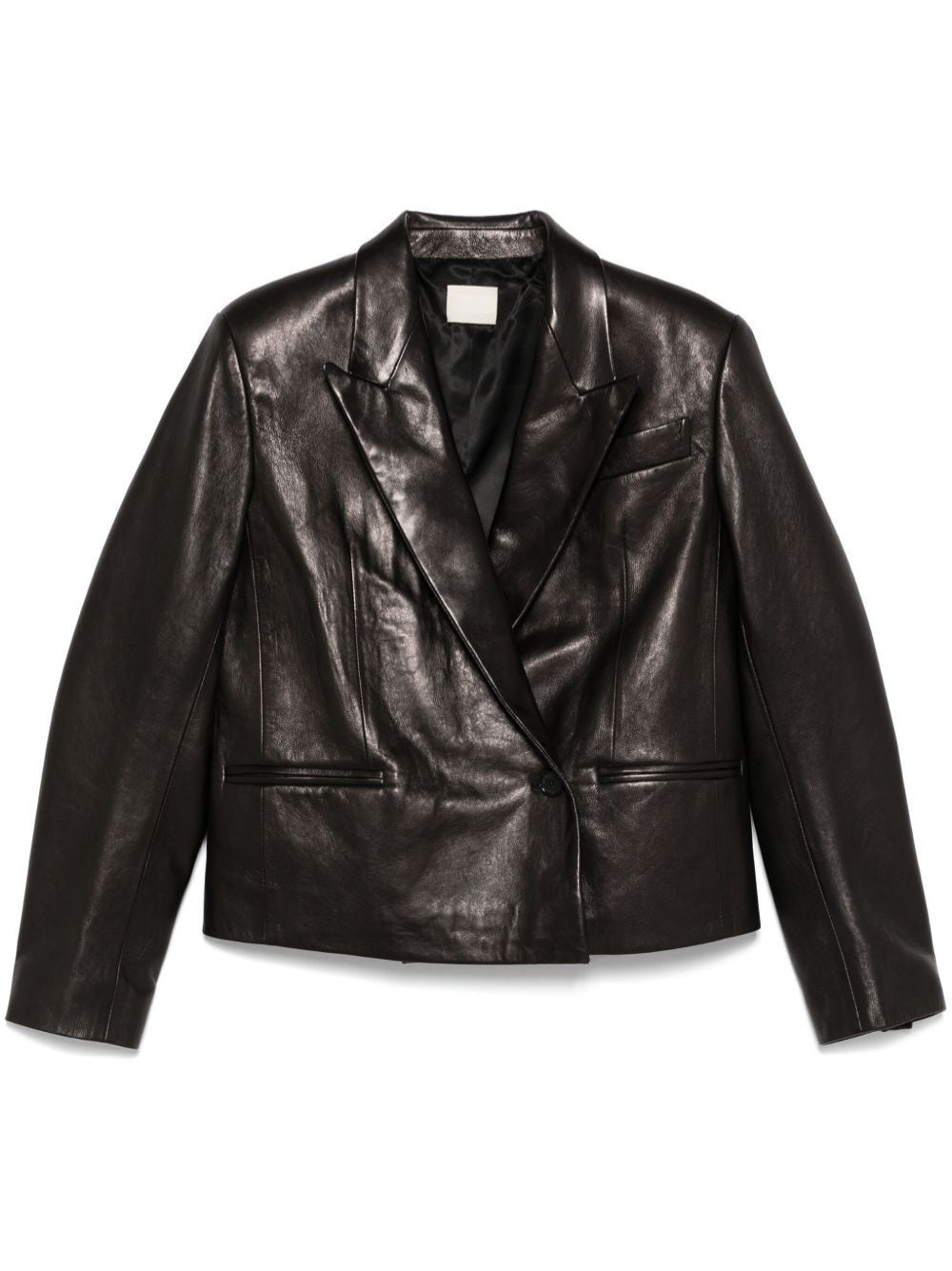 CHLOE Women Leather Blazer