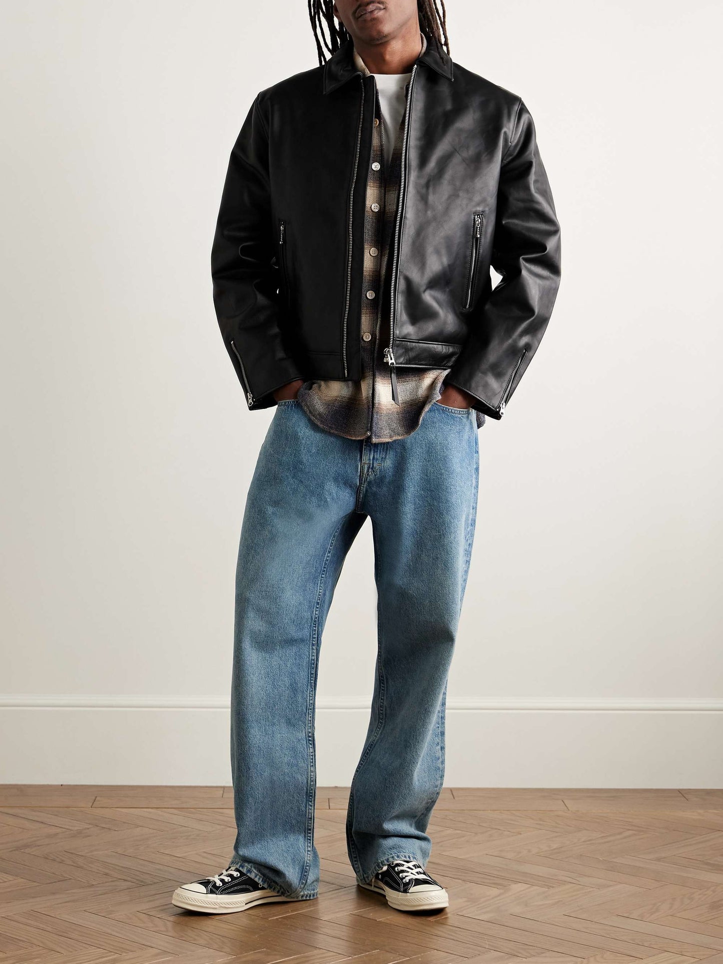 RICHARD Men Leather Jacket